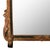 Neoclassical Antique Mirror With Gilt Carved Urn Crest and Garland Detail For Sale - Image 3 of 3