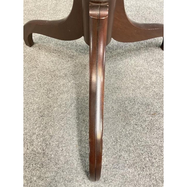 1930s 1930s Brandt Mahogany Spider Leg Side Table - Georgian Style For Sale - Image 5 of 5