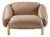 Flo Tan Leather Armchair by Lorenza Bozzoli For Sale