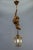 German Carved Linden Wood Mountaineer with Brass Lantern, 1950s For Sale - Image 15 of 18