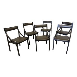 Italian Dining Chairs, 1970, Set of 6 For Sale