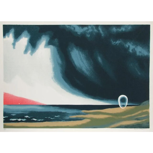 Eschatos 23, Clarence Holbrook Carter Screen Print For Sale