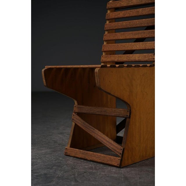 Architectural Accent Chair, 1960s For Sale - Image 13 of 18