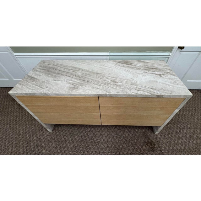 Baker Furniture Company Baker Resort Collection Marble Lido Dresser For Sale - Image 4 of 12