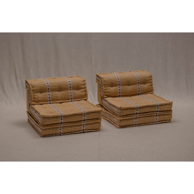 Vintage Mah Jong Easy Chairs by Hans Hopfer for Roche Bobois, 1990s, Set of 2 For Sale - Image 17 of 17