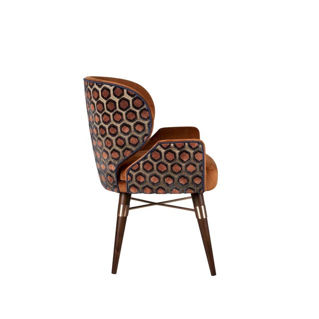 Metal Louis I Dining Chairs by Ottiu, Set of 8 For Sale - Image 7 of 14