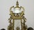 Metal Louis XV Brass Marble Garniture Set with Candelabras, Set of 3 For Sale - Image 7 of 18