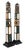 Black Pair of Ebonized and Marble Obelisks For Sale - Image 8 of 8