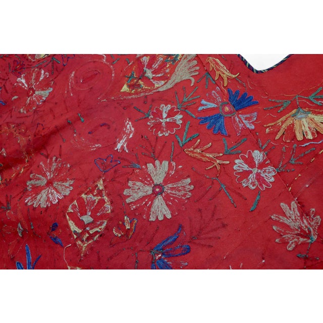 Embroidered Bukhara Suzani Horse Blanket, 1890s For Sale - Image 4 of 18