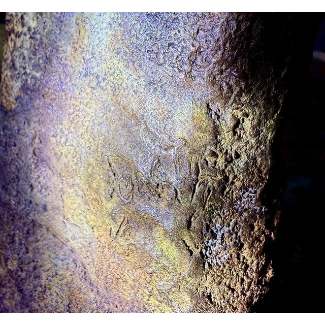 Metal Enrico Donati, Enrico Donati Abstract Expressionist Brutalist Bronze Sculpture Surrealist Art For Sale - Image 7 of 18