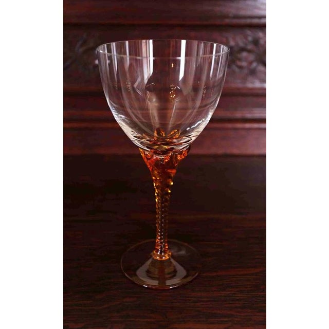 Handmade Lead Crystal Glasses, Set of 40 For Sale - Image 7 of 7