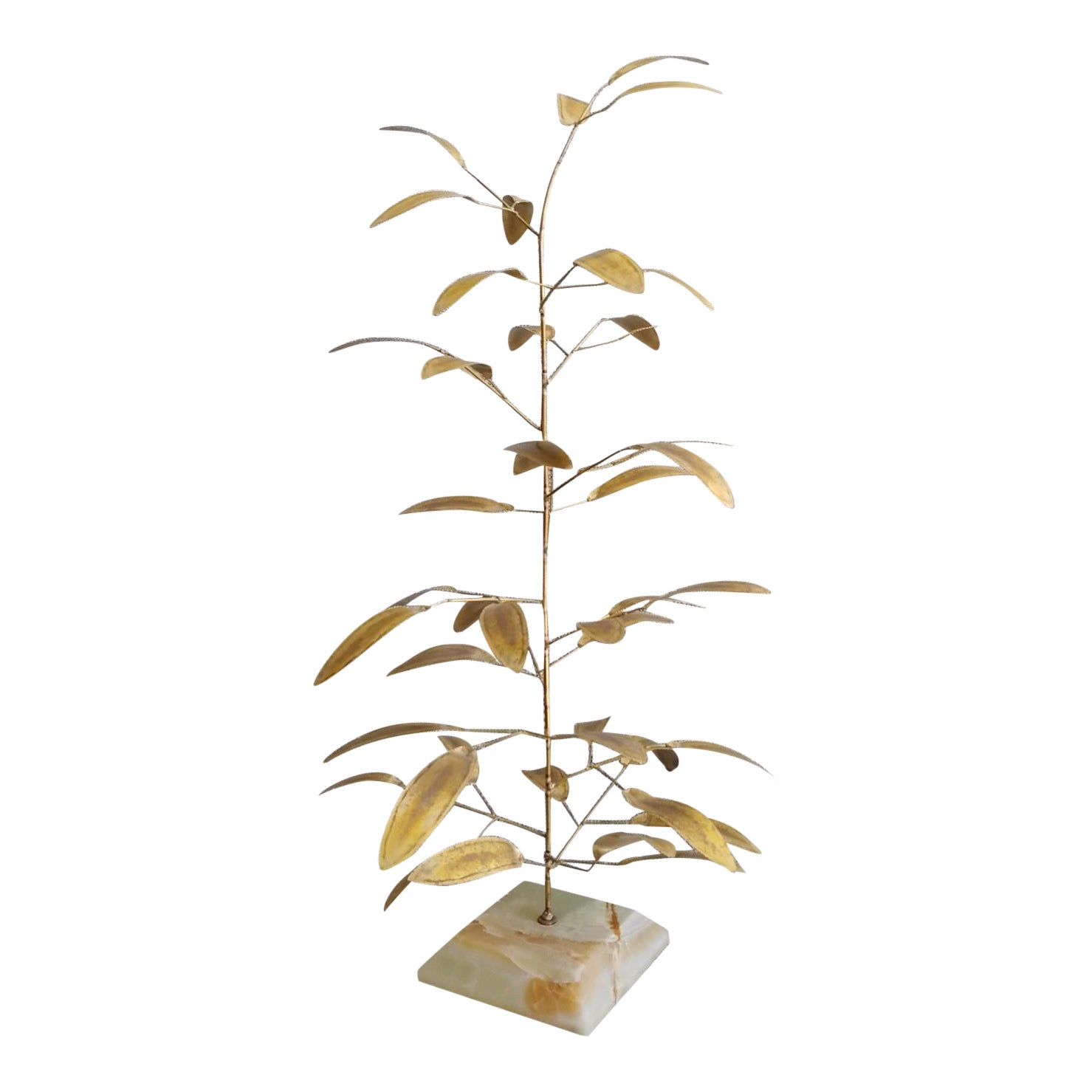 Mid 20th Century Modern Metal Tree Sculpture Chairish