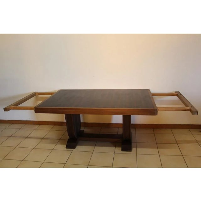 Art Deco Macassar Ebony Dining Table, 1930s For Sale - Image 10 of 13