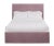 Casa Cosima Hadley California King Bedframe, Plum Linen For Sale - Image 4 of 4