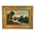Early 20th Cen. Continental Landscape Painting in Period Frame For Sale