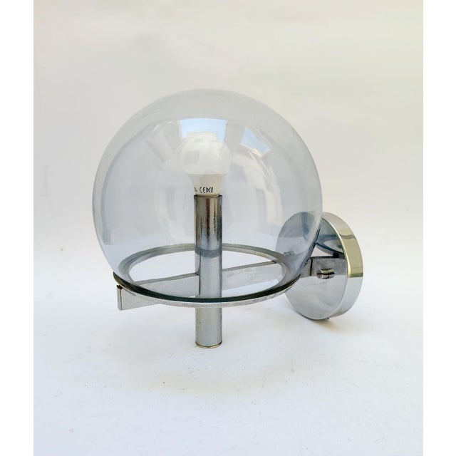 Vintage Space Age Wall Lamp by Gaetano Sciolari, 1970s For Sale - Image 11 of 13
