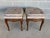 Kindel Furniture Kindel Furniture French Style Tufted Pillow Top Foot Stools - A Pair For Sale - Image 4 of 9