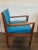 Mid Century Modern Walnut Arm Chair For Sale - Image 4 of 5