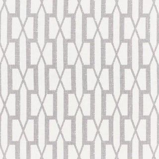 Schumacher X Veere Grenney Belvedere Fabric in Grey For Sale