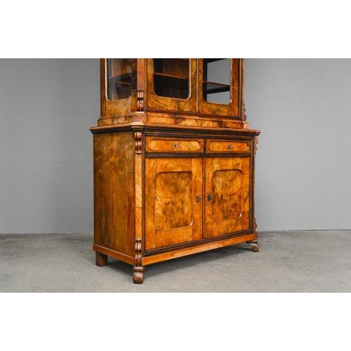Metal Biedermeier Display Cabinet, 1850s For Sale - Image 7 of 18