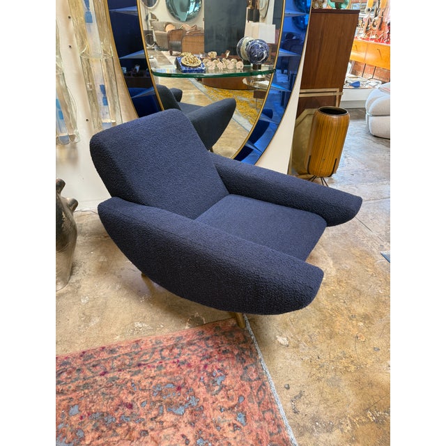 Mid Century Italian Armchairs in Style of Zanuso 1960 For Sale In Los Angeles - Image 6 of 9