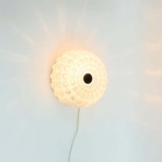 Mid-Century Modern Diamond Glass Wall Lights from Limburg, Germany, 1960s, Set of 2 For Sale - Image 6 of 11