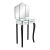 Art Deco Hollywood Mirrored Trifold Ebonized Cabriole Leg Vanity W/ Glass Pulls For Sale