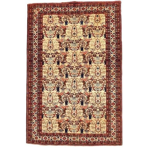 Middle Eastern Rug in Hand-Knotted Wool, Azerbaijan For Sale - Image 4 of 6