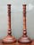 Vintage Turned Wood Candlesticks - A Pair For Sale In West Palm - Image 6 of 12