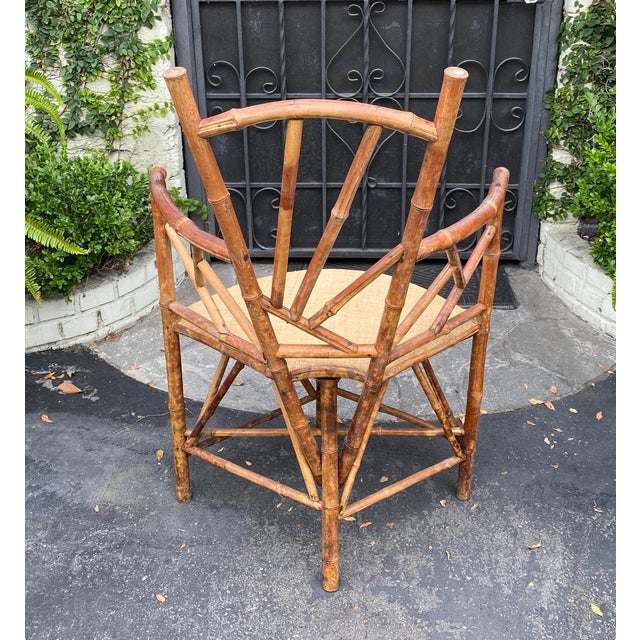 Antique 19 C Bamboo Corner Chair Chairish