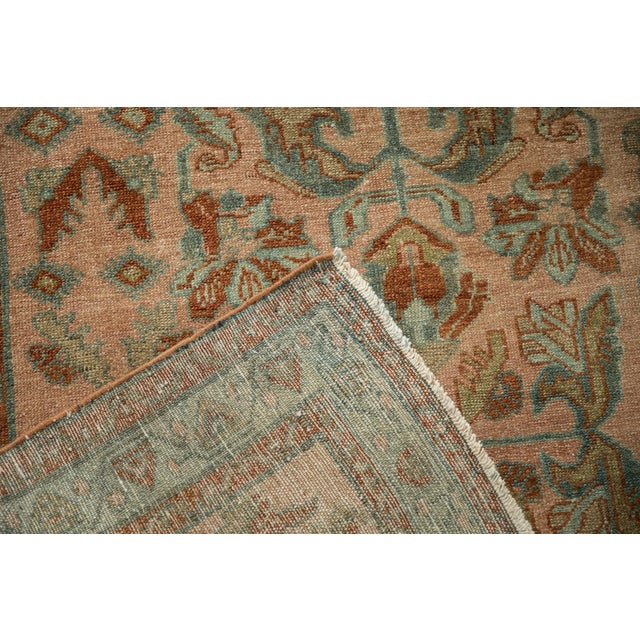 1930s Vintage Persian Lilihan Floral Arabesque Wool Rug For Sale In New York - Image 6 of 11