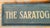Early 20th Century Double Sided "The Saratogian" Saratoga Newspaper Sign For Sale In New York - Image 6 of 16