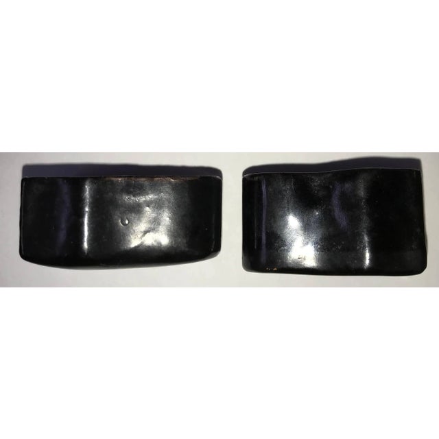 Early 20th Century Black Lacquer Asian Snuff Box For Sale - Image 4 of 7