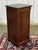 19th Century Empire Bedside Table in Cherry Wood and Black Marble For Sale - Image 11 of 16