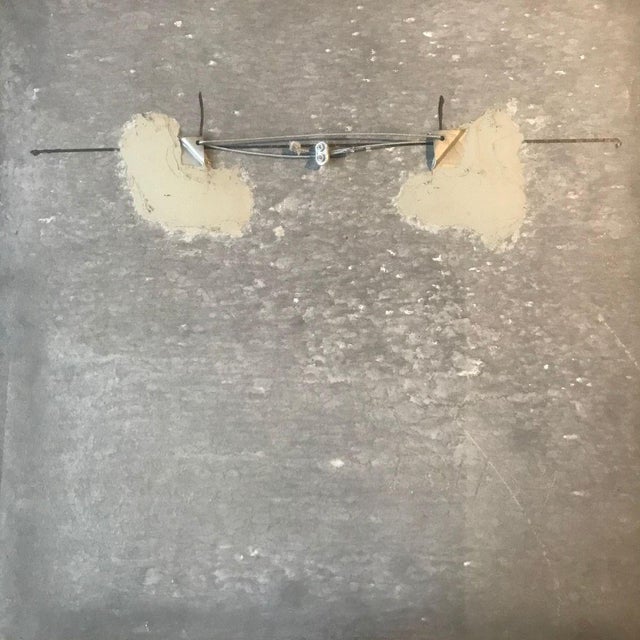 Francesco Passaniti, Abstract Sculpture, 2008, Concrete with Blue Resin For Sale - Image 6 of 8