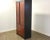 Mid-Century Modern 1970s Rosewood and Chrome Armoire Dresser For Sale - Image 3 of 13