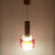 Wood Vintage Pendant Lamp from Guzzini, 1970s For Sale - Image 7 of 8