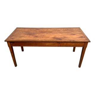Small Oak and Cherry Table, 1950s For Sale