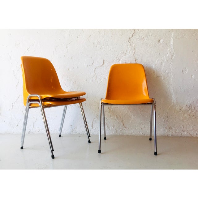 Stackable Chair from Drabert, 1970s For Sale - Image 6 of 6