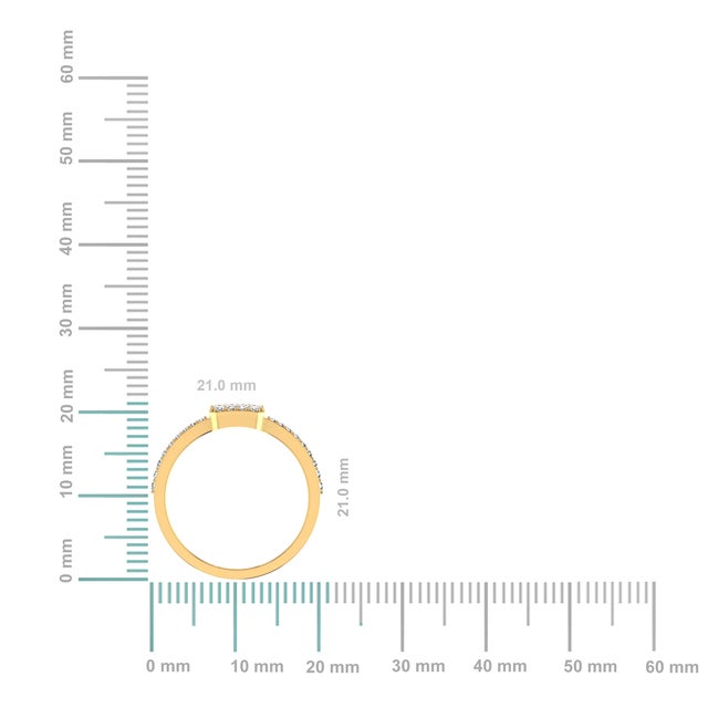 Icy Sophistication: 14K Yellow Gold & 1/3 Cttw Diamond Cluster RingA Concentrated Burst of LightDiscover the perfect...