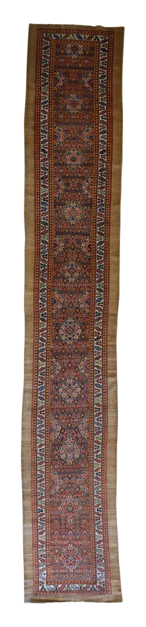 Antique Persian Hamadan Runner