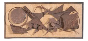 Brutalist Wall Sculpture from Henrik Horst, Denmark