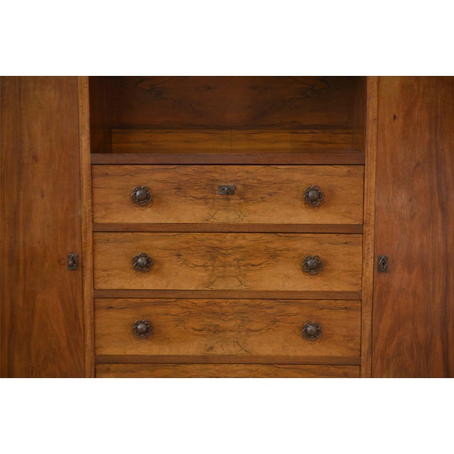 Art Deco Walnut Wardrobe by Louis Majorelle, 1930s For Sale - Image 13 of 14