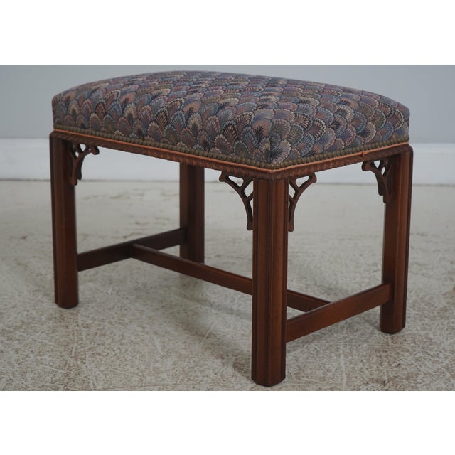 Age: Approx: 30 Years Old Details: Quality Construction 18th Century Design Chippendale Style Traditional Style Stretcher...