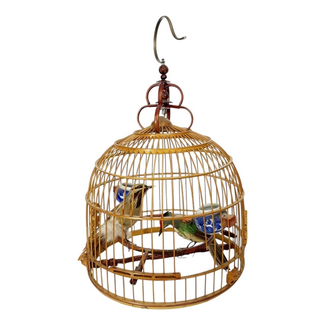 Vintage Chinese Birdcage, 1970, Set of 3 For Sale