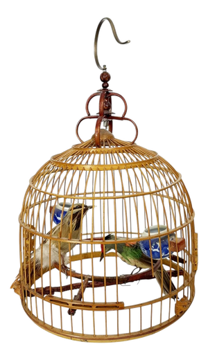 Vintage Chinese Birdcage, 1970, Set of 3