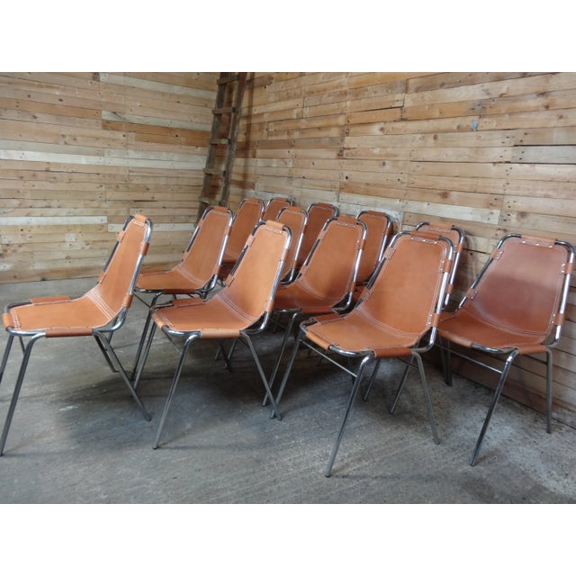 Cassina Les Arcs Chairs by Charlotte Perriand for Cassina, 1968, Set of 12 For Sale - Image 4 of 8