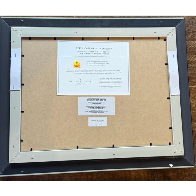 Traditional Thomas Kinkade Studios Disney “The Fox and the Hound” Framed Canvas With Coa For Sale - Image 3 of 5