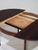 Round Extendable Butterfly Leaf Dining Table in Kingwood from Skovby, Denmark, 1960s For Sale - Image 14 of 18