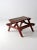 Vintage Children's Picnic Table For Sale - Image 4 of 11
